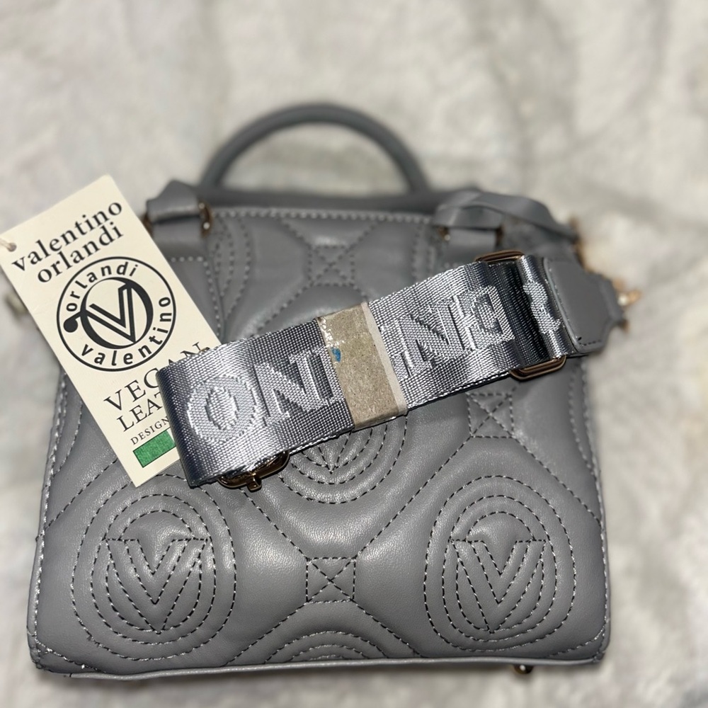 Stone Grey Valentino Orlandi purse!